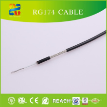 50ohm RF Cable 7*0.16mm Stranded Conductor PVC Jacket Rg174